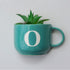 Monogram Cup Planters | Table Accessories | Personalised Gift | Wall Decor
